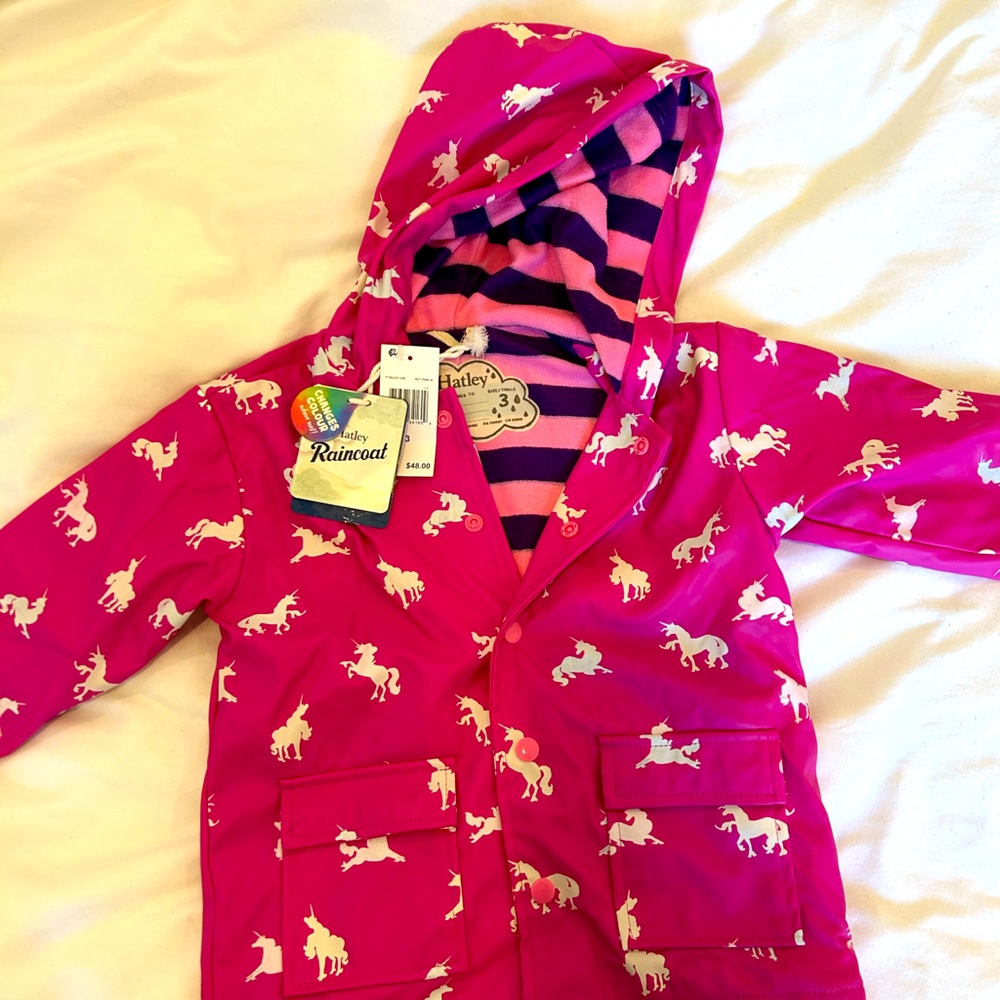 Hatley girls raincoat
